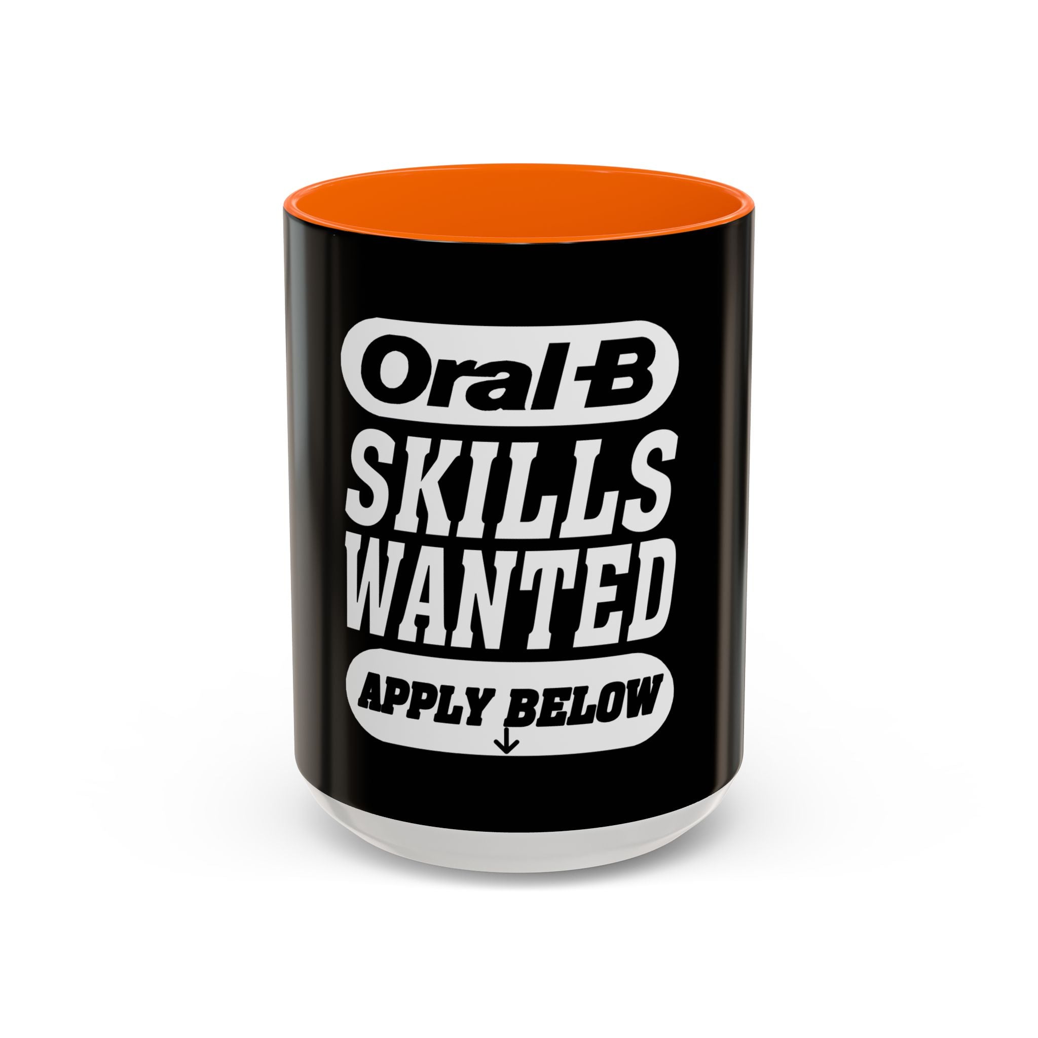 Oral-B Skills Wanted /Accent Coffee Mug 11/15oz