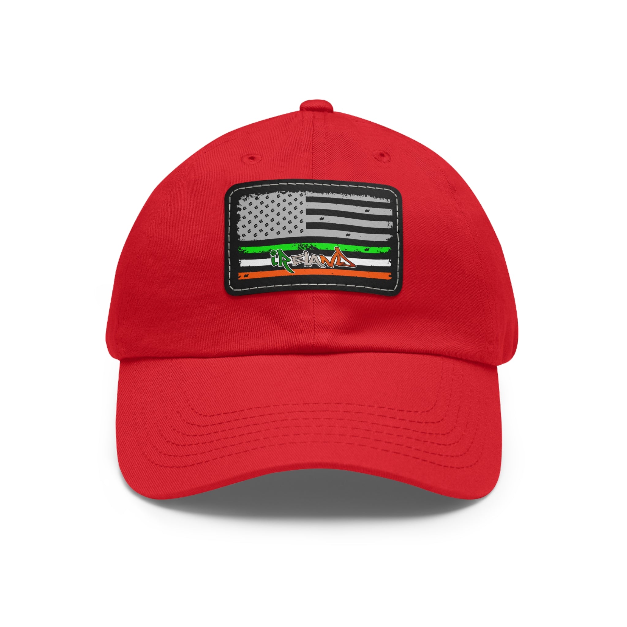 American/Ireland Flag / Leather Patch