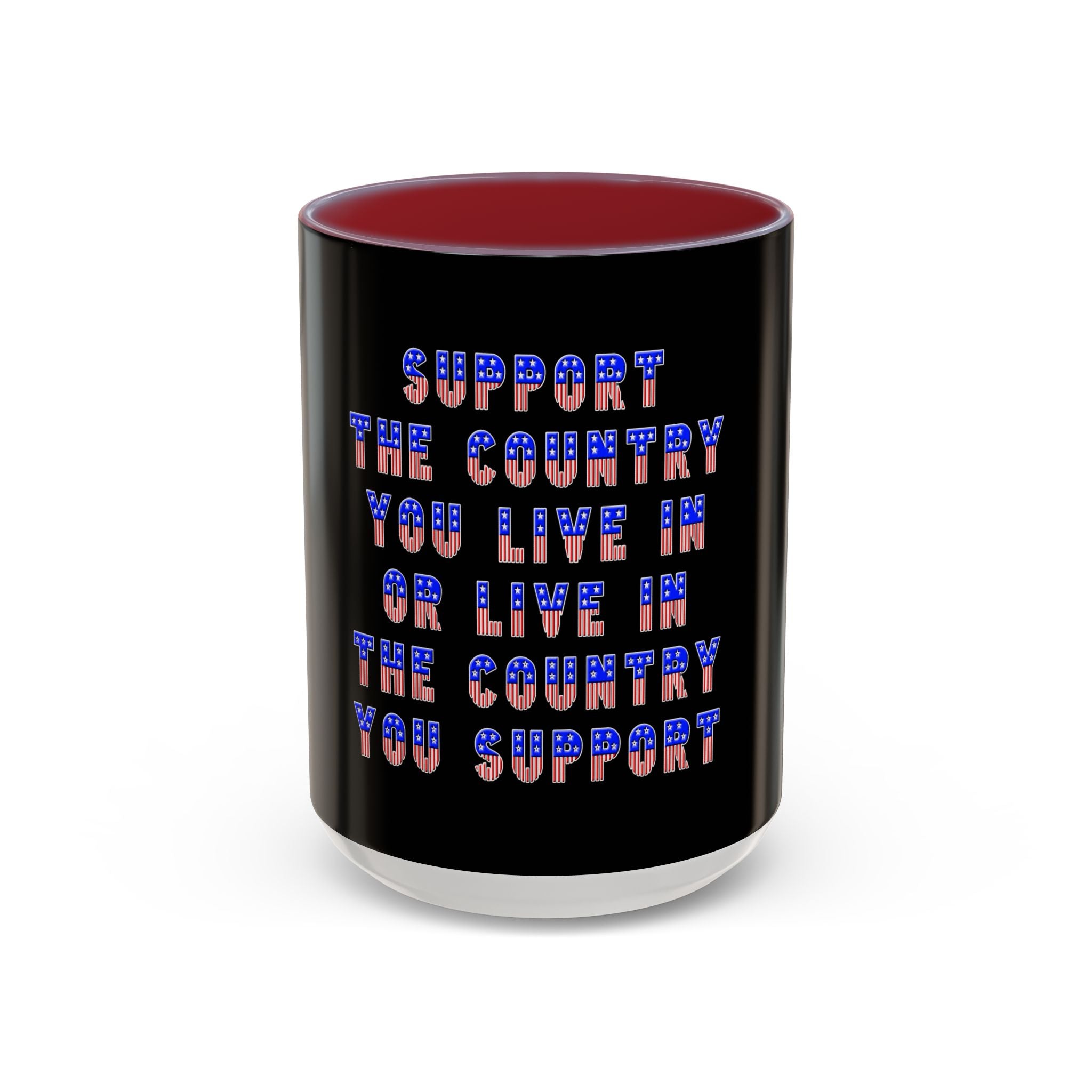 Support the Country / Accent Coffee Mug 11/15oz