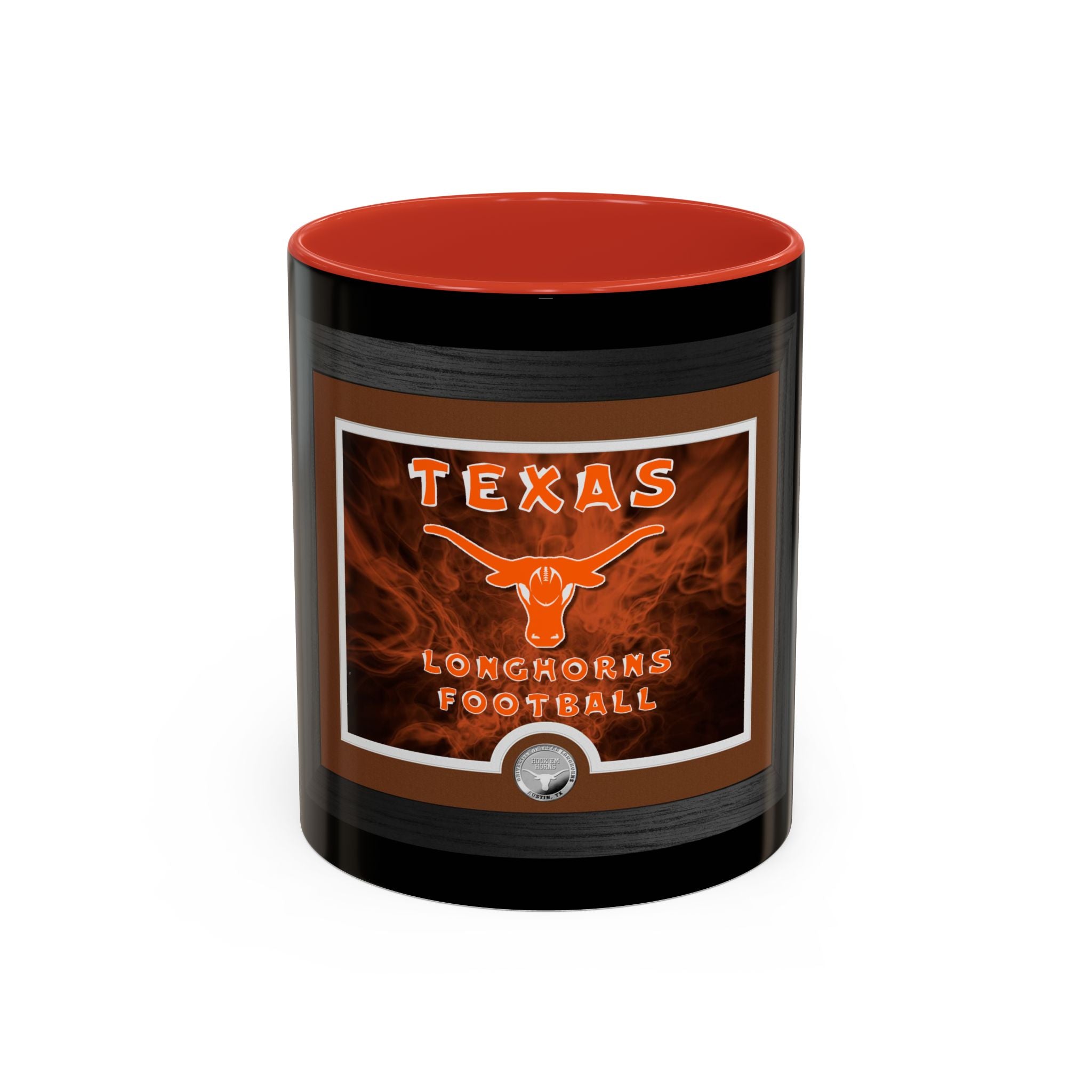 Texas Longhorns Framed / Accent Coffee Mug 11/15 oz
