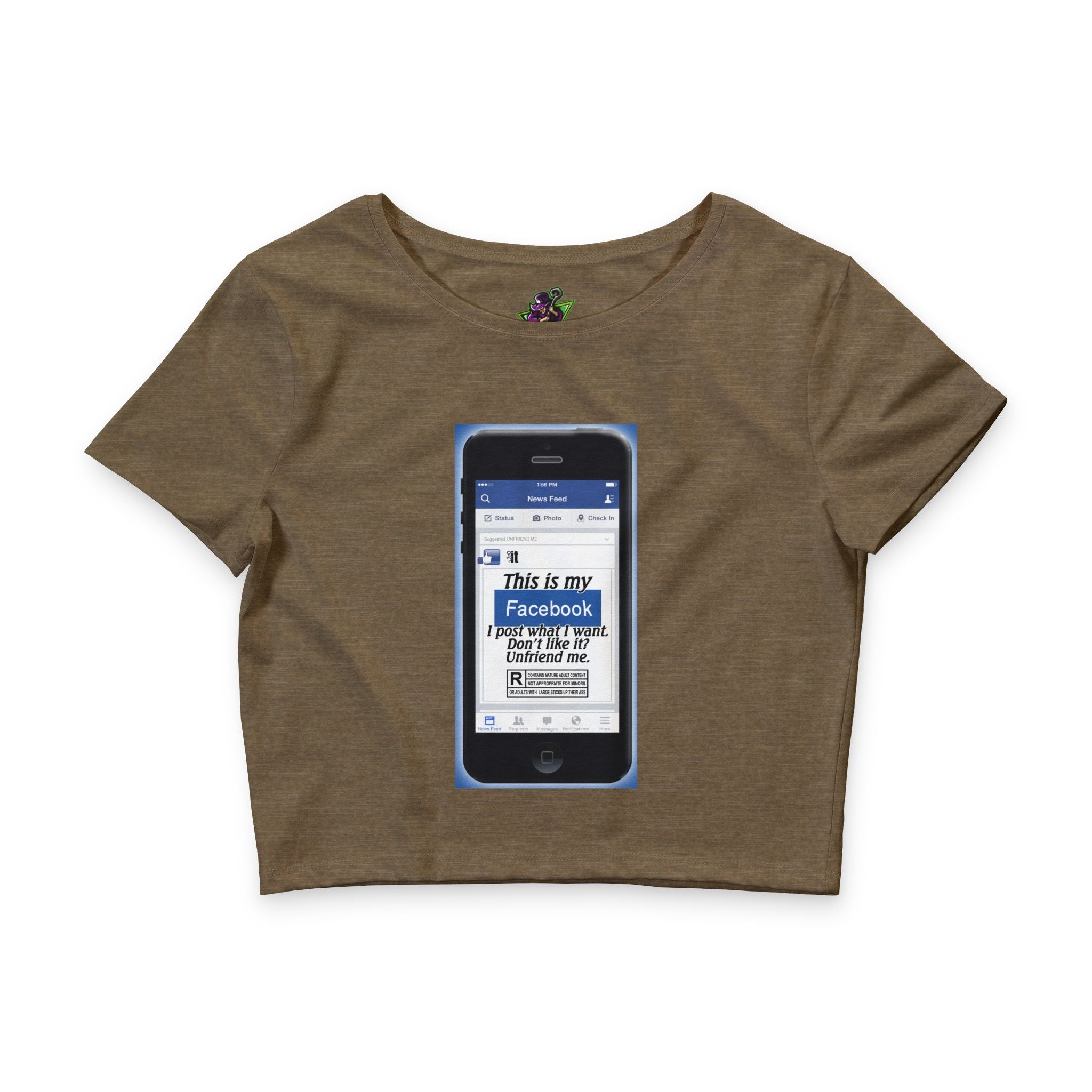 My Facebook / Crop Top