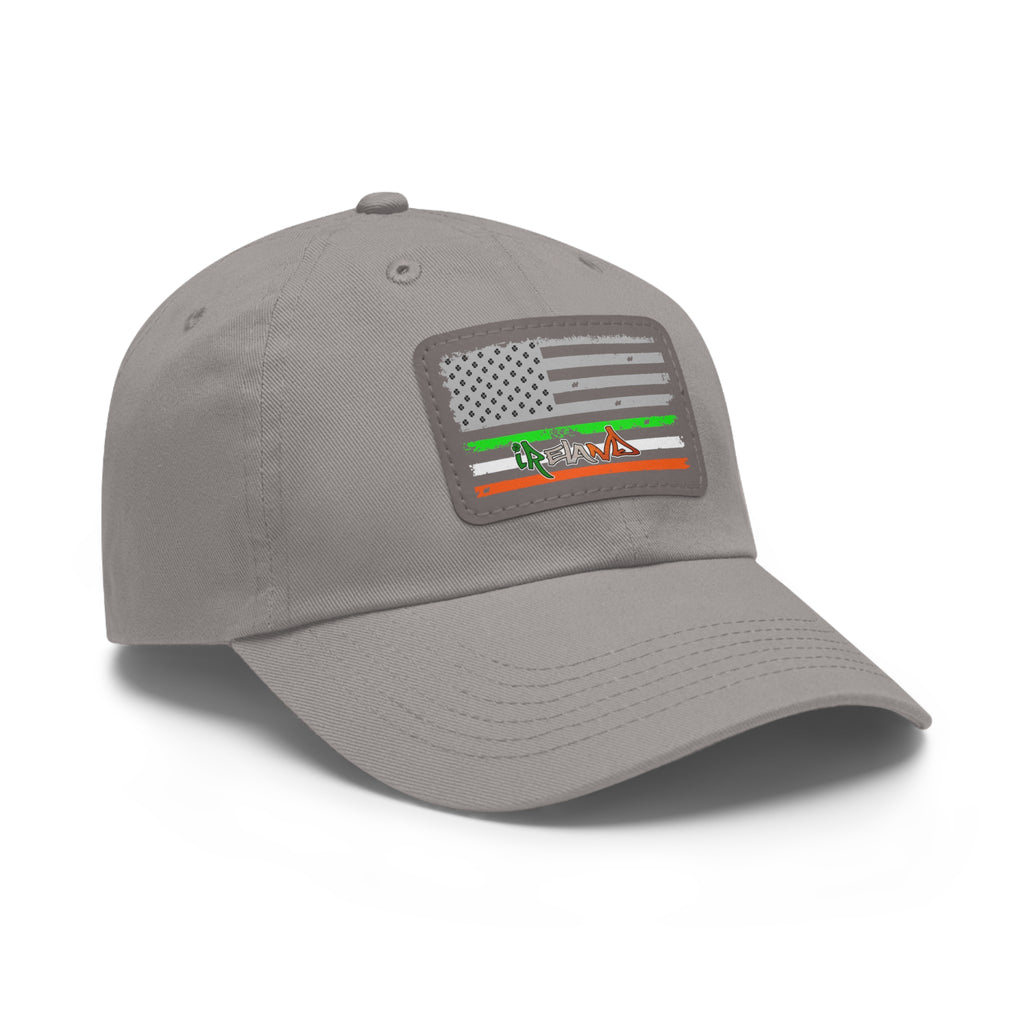 American/Ireland Flag / Leather Patch