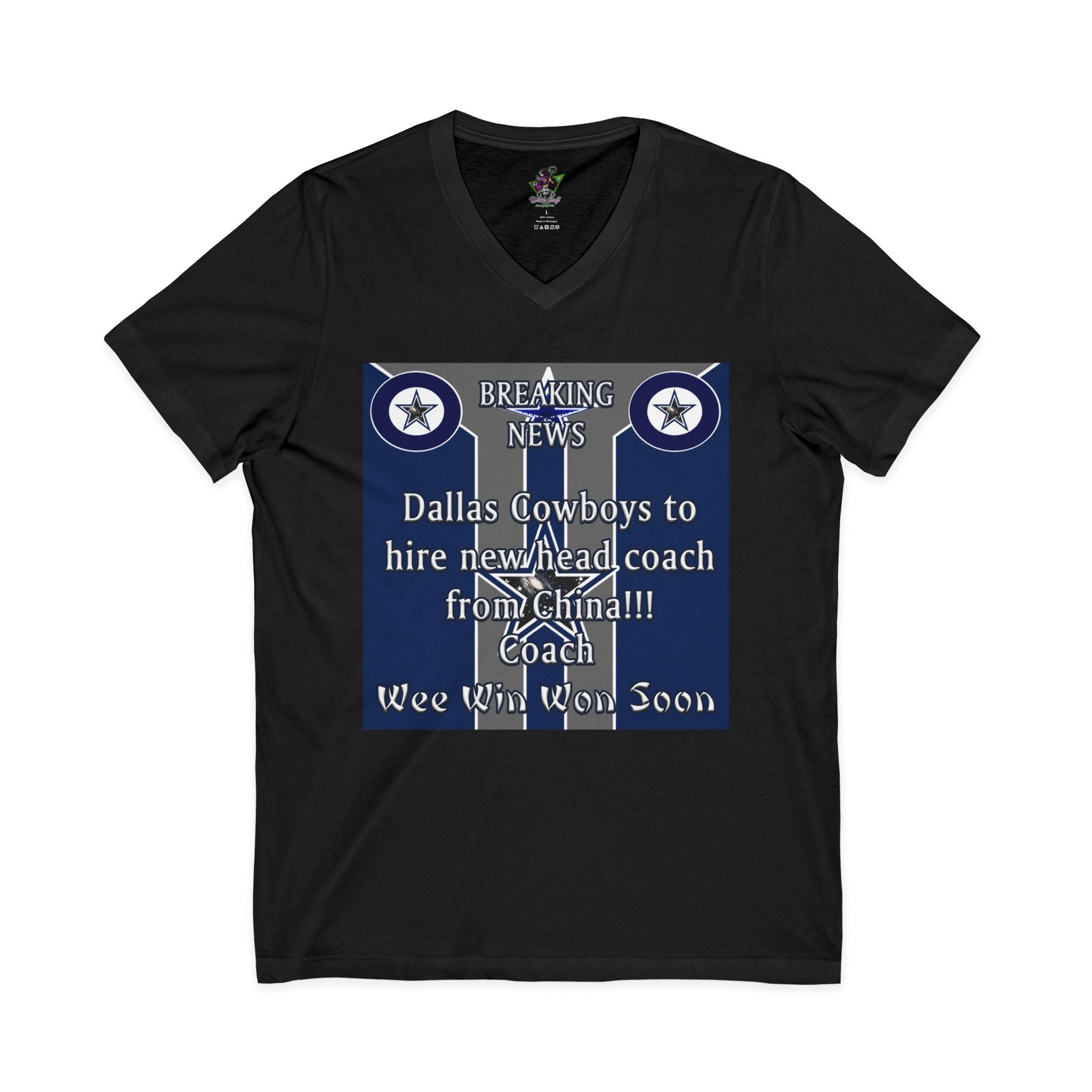 Wee Win Won Soon / V-Neck Tee