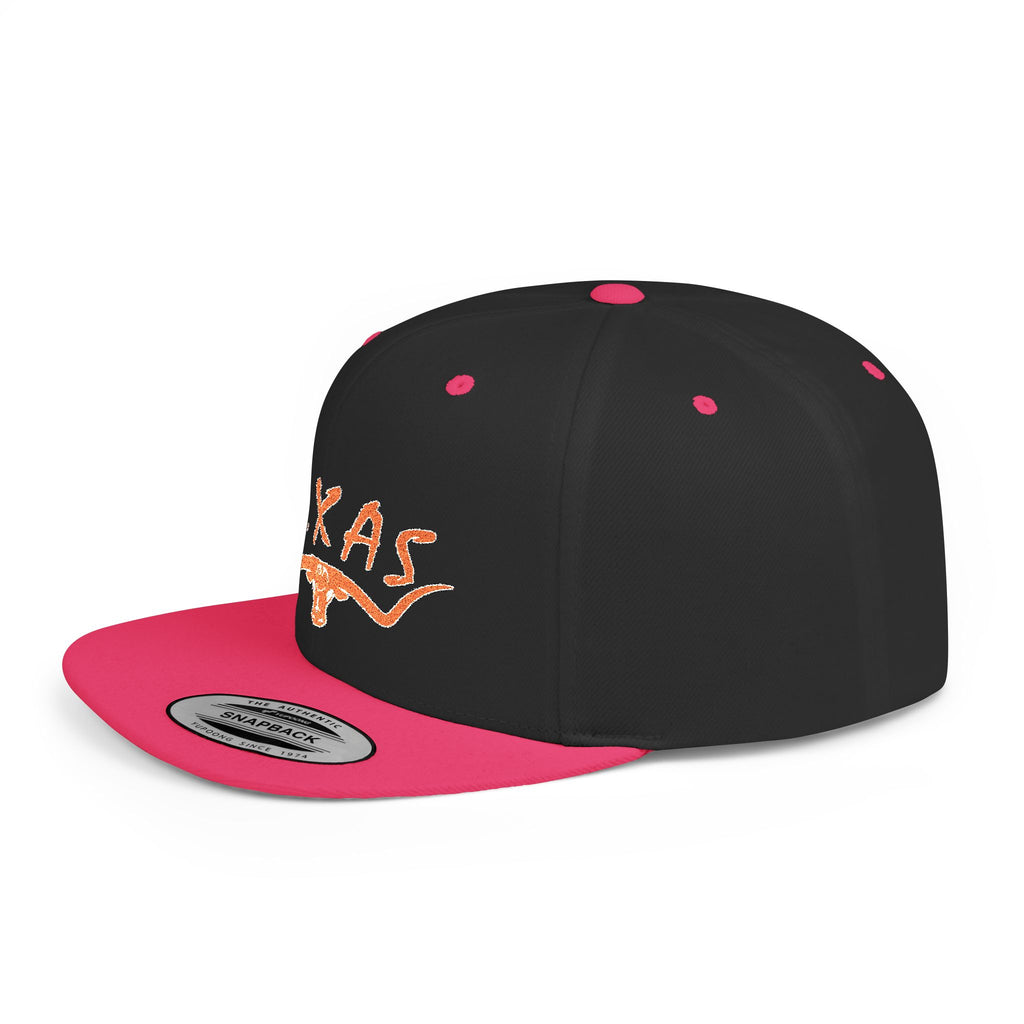 Texas Longhorns 1 / Flat Bill Snapback