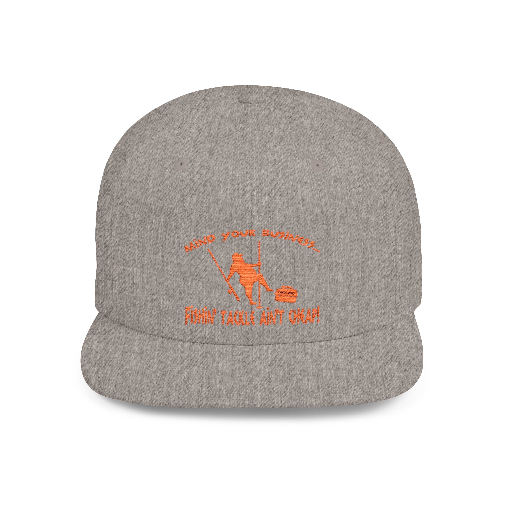 Mind Your Business Guy Stripper/ Flat Bill Snapback