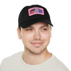 USA Graffiti / Leather Patch Hat
