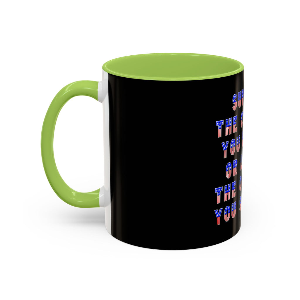 Support the Country / Accent Coffee Mug 11/15oz