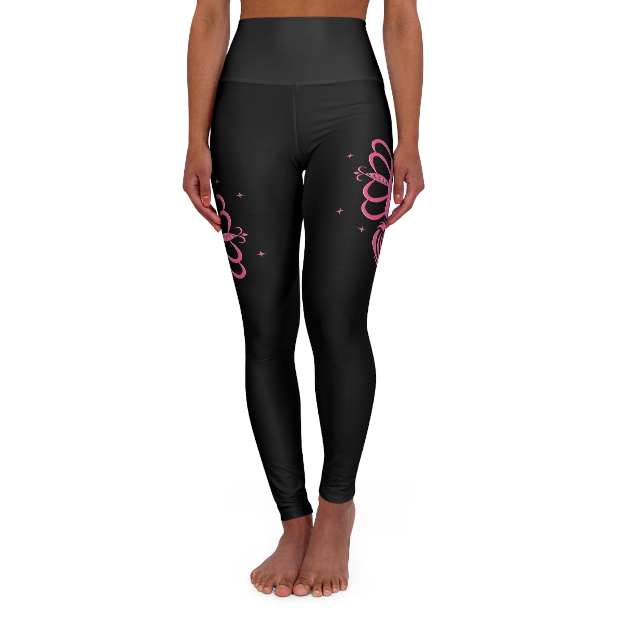 Queen / High-Waisted Yoga Leggings