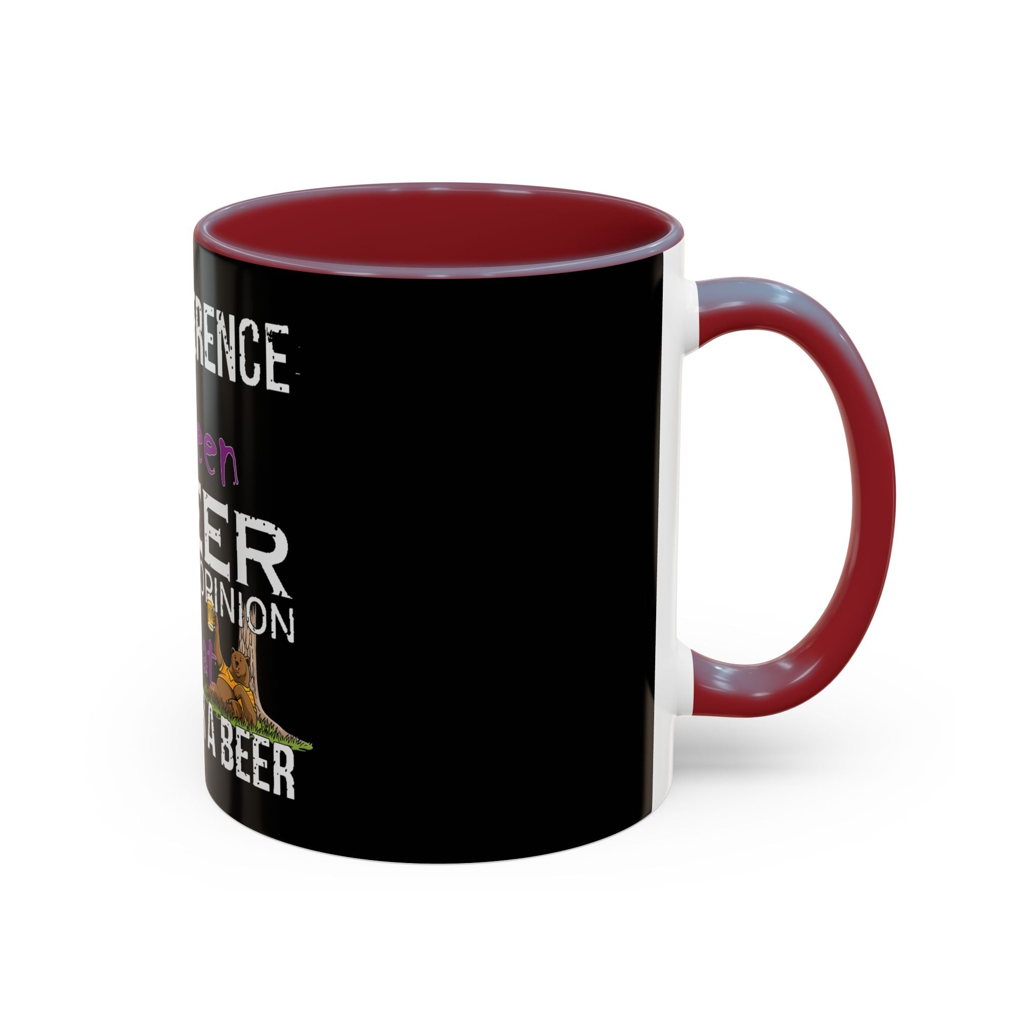 Difference Between Beer / Accent Coffee Mug 11/15oz
