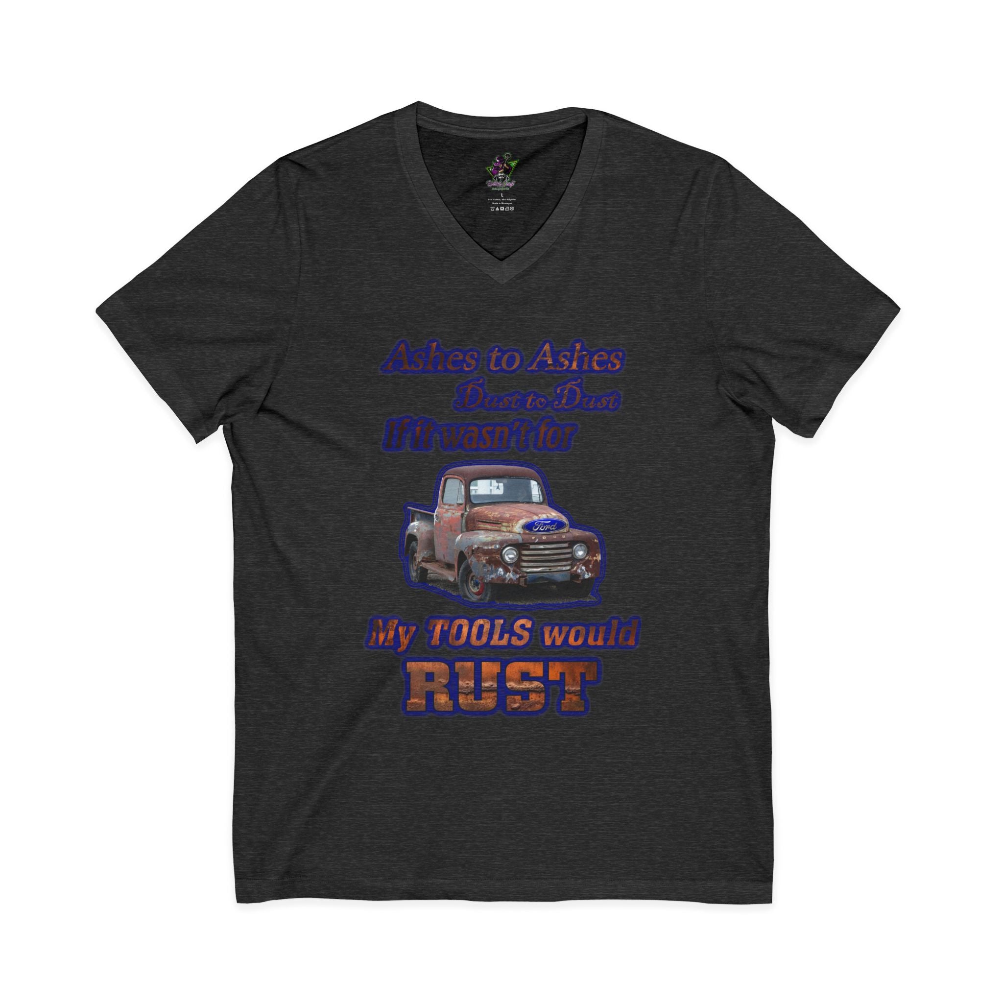 Ashes To Ashes Dust To Dust / V-Neck Tee
