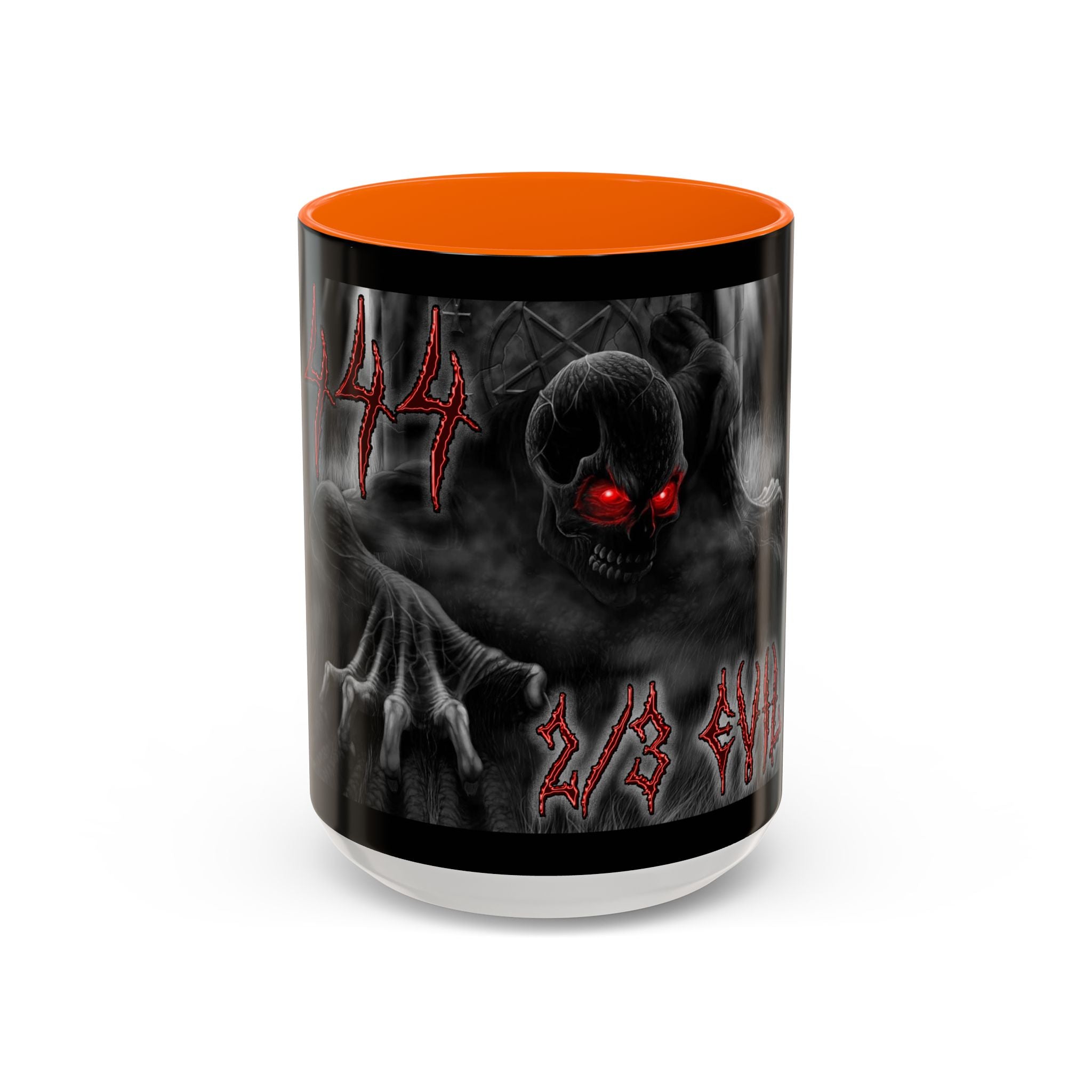 2/3 Evil Demon / Accent Coffee Mug 11/15oz
