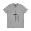 John 3:16 / Ephesians 6:17 / V-Neck Tee