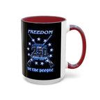 250 Anniversary Freedom 1776–2026 / Accent Coffee Mug 11/15oz