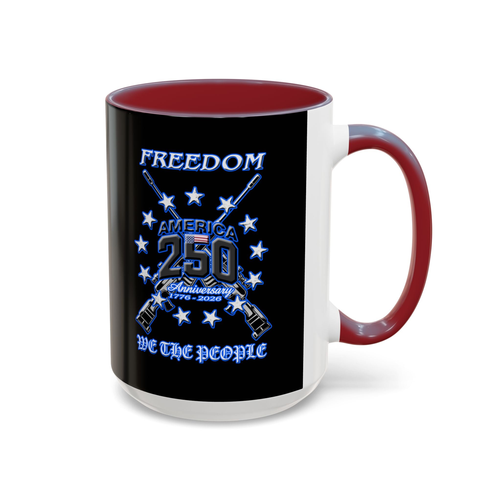 250 Anniversary Freedom 1776–2026 / Accent Coffee Mug 11/15oz