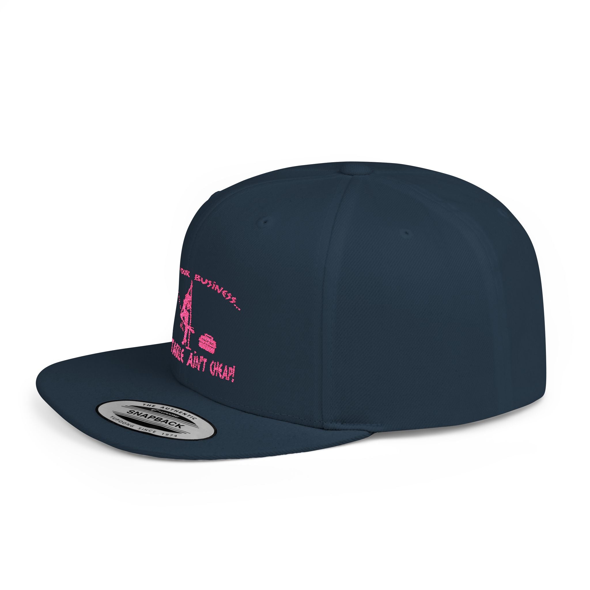 Mind Your Business Girl Stripper / Flat Bill Snapback