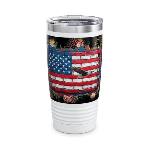 American Brick Flag /Insulated Tumbler 20oz