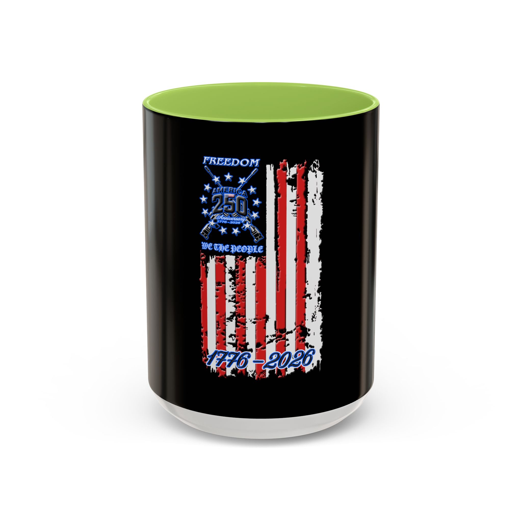 250th Anniversary Flag / Accent Coffee Mug 11/15oz