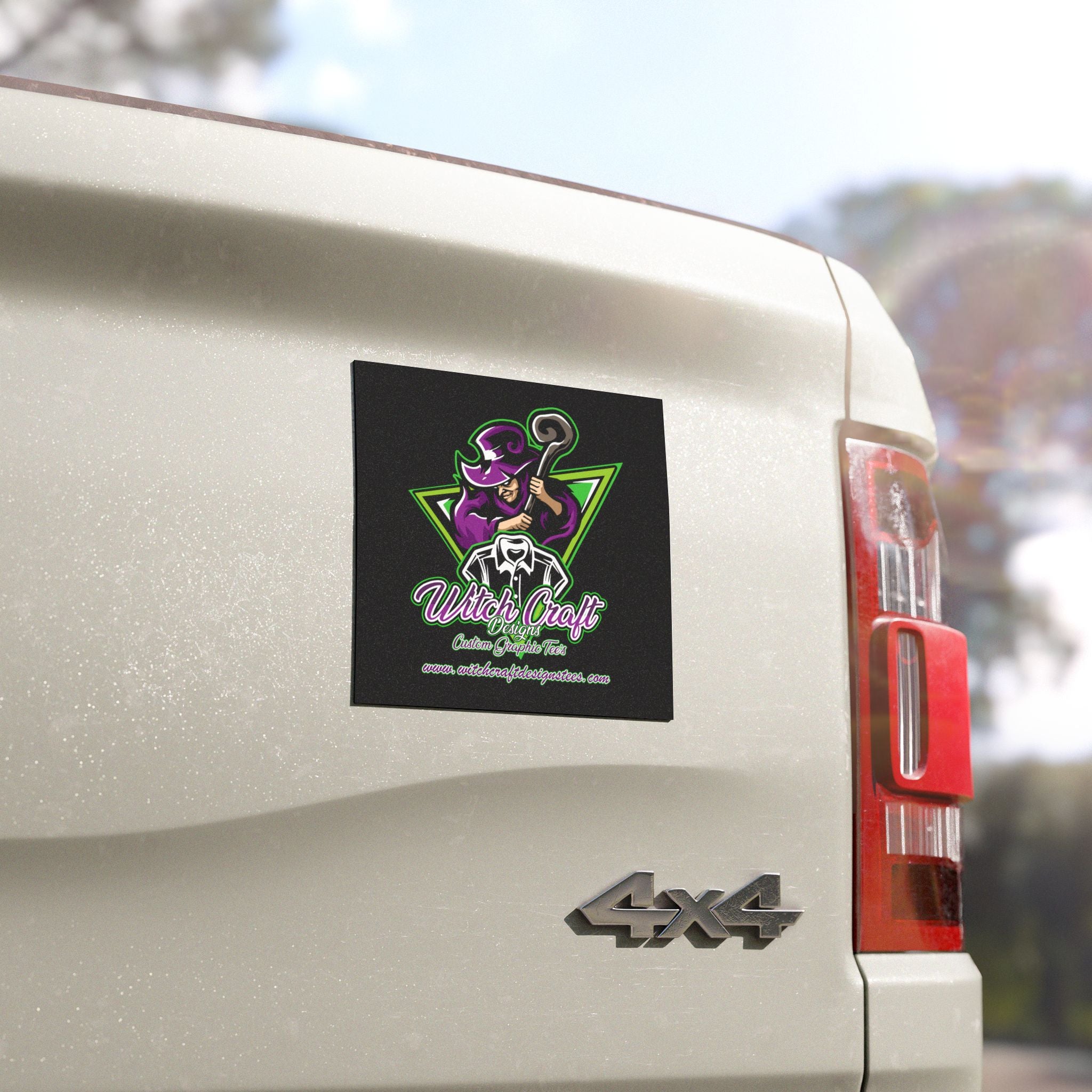 Witch Craft Designs / Car Magnet Vehicle Decal