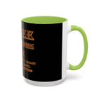 Coffee Spelled Backwards Is EEFFOC / Accent Coffee Mug 11/15oz