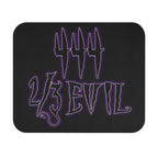 2/3 Evil Gothic Purple Script / Gaming Mouse Pad
