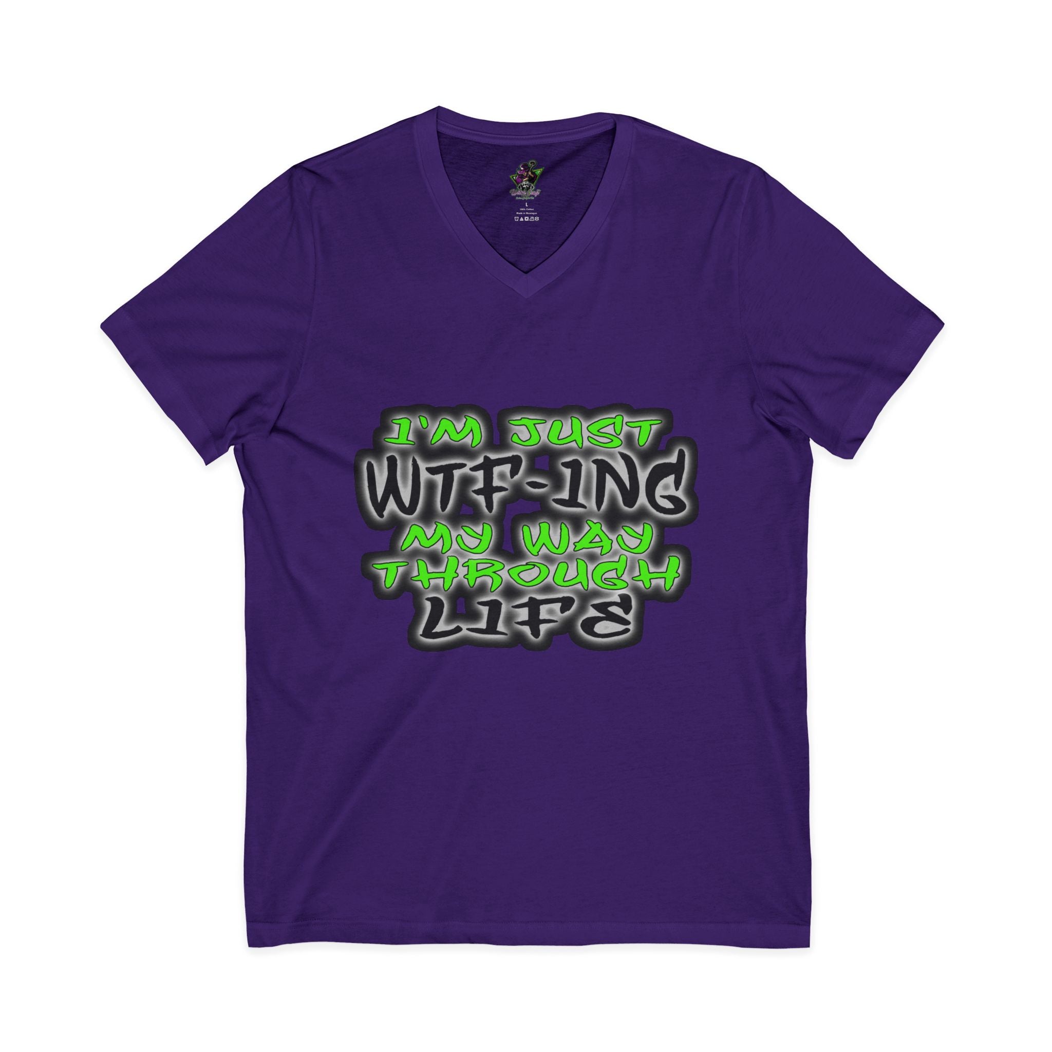 WTF-ing / V-Neck Tee