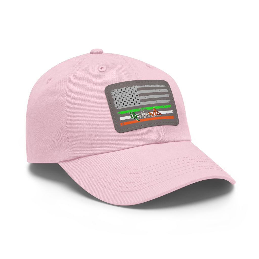 American/Ireland Flag / Leather Patch