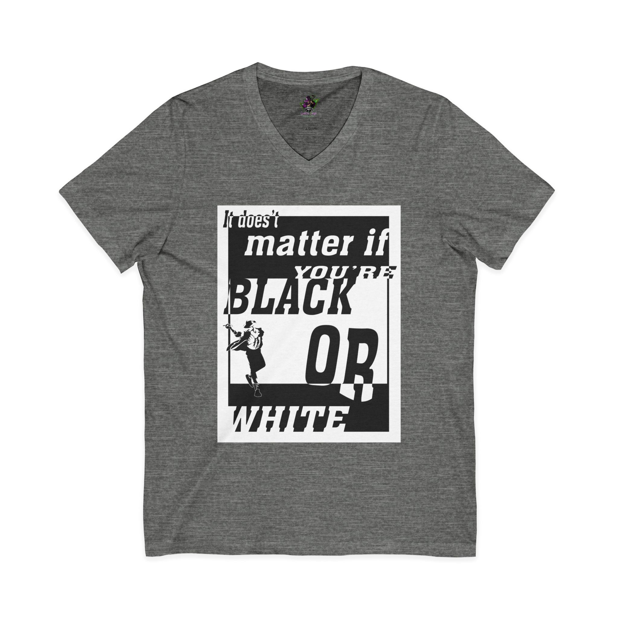 Black Or White / V-Neck Tee