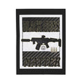 Black Guns Matter / Velveteen Plush Blanket
