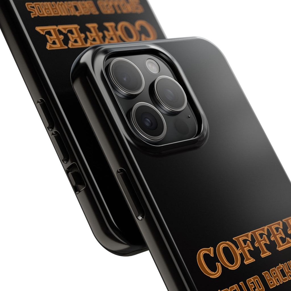 Coffee Coffee Spelled Backwards Is EEFFOC / Tough Phone Case