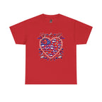 Patriotic Dog Heart
