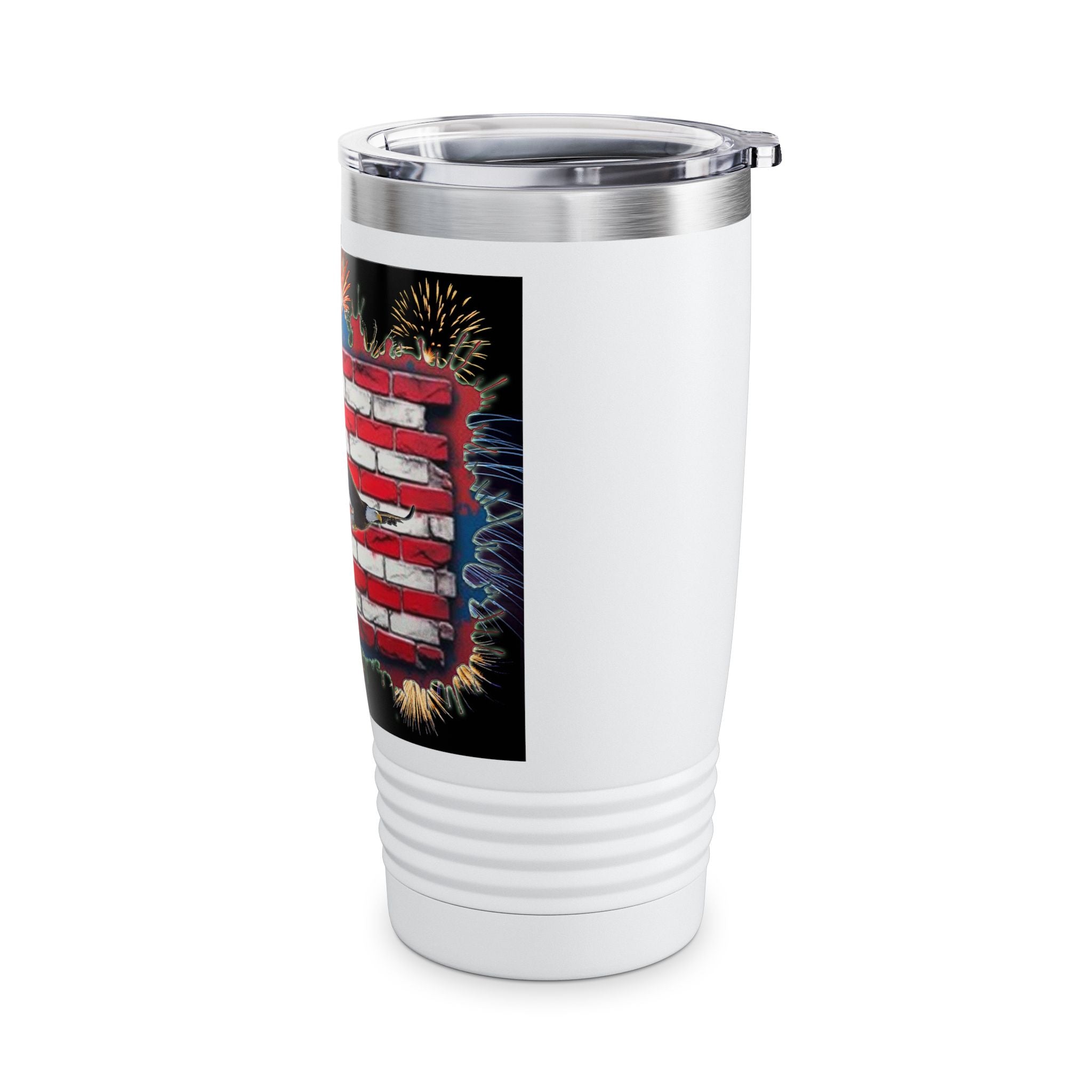 American Brick Flag /Insulated Tumbler 20oz
