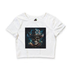 Skull Cowboy / Crop Tee