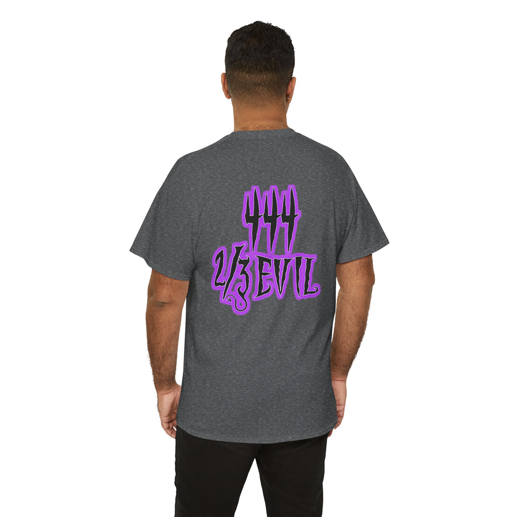 2/3 Evil Gothic Purple Script