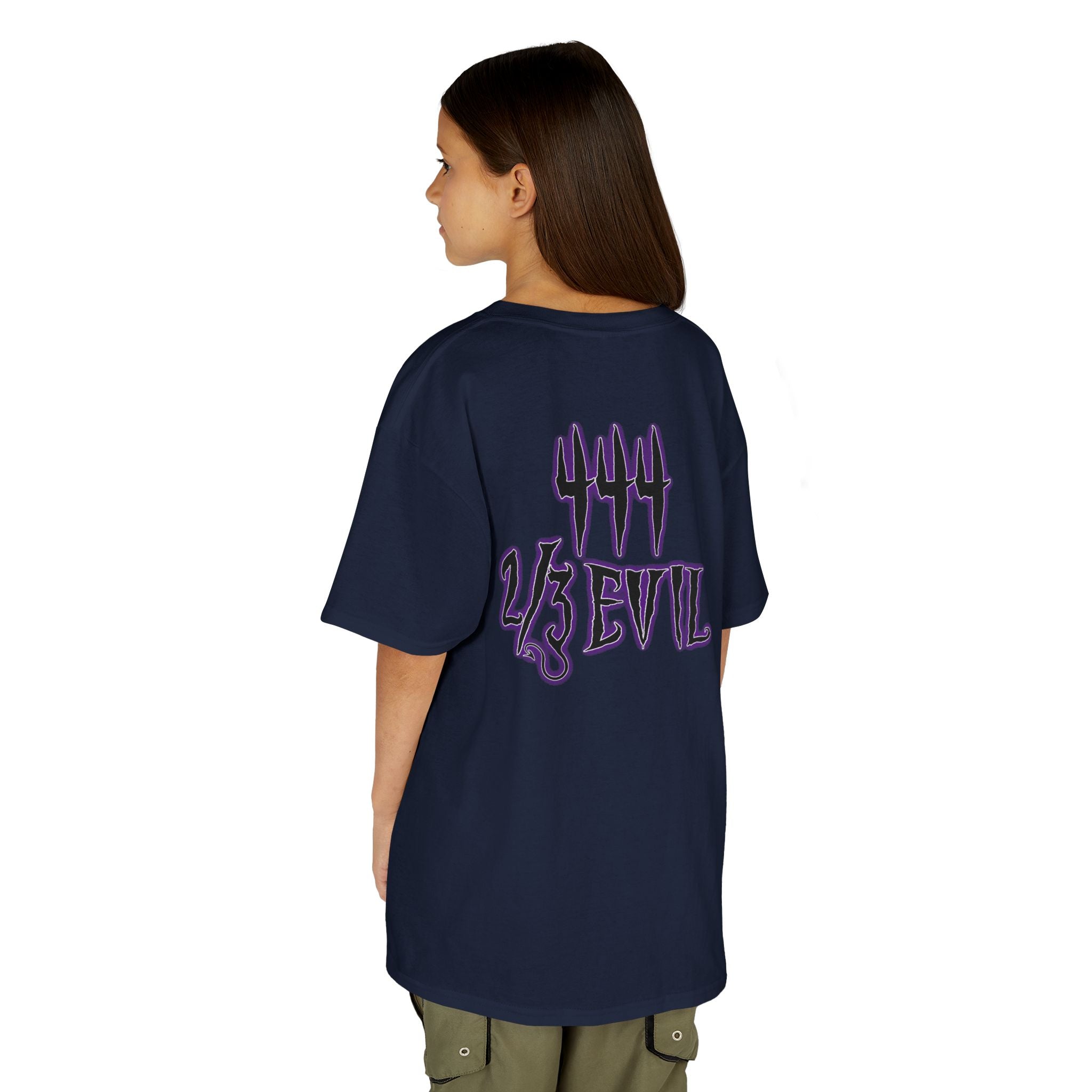 2/3 Evil Gothic Purple Script / Youth