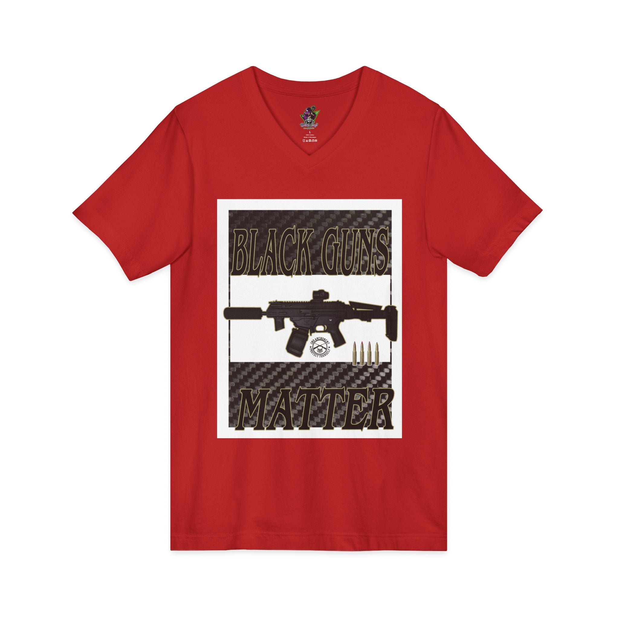 Black Guns Matter / V-Neck Tee