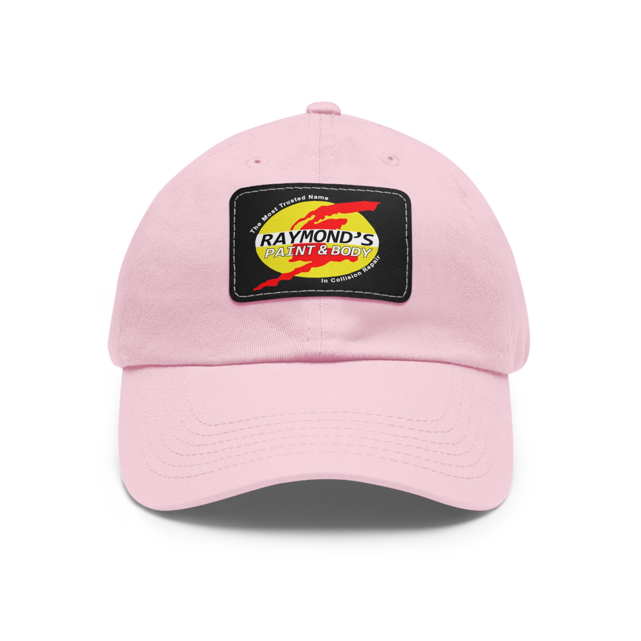 Raymond's Paint & Body Logo / Leather Patch Hat