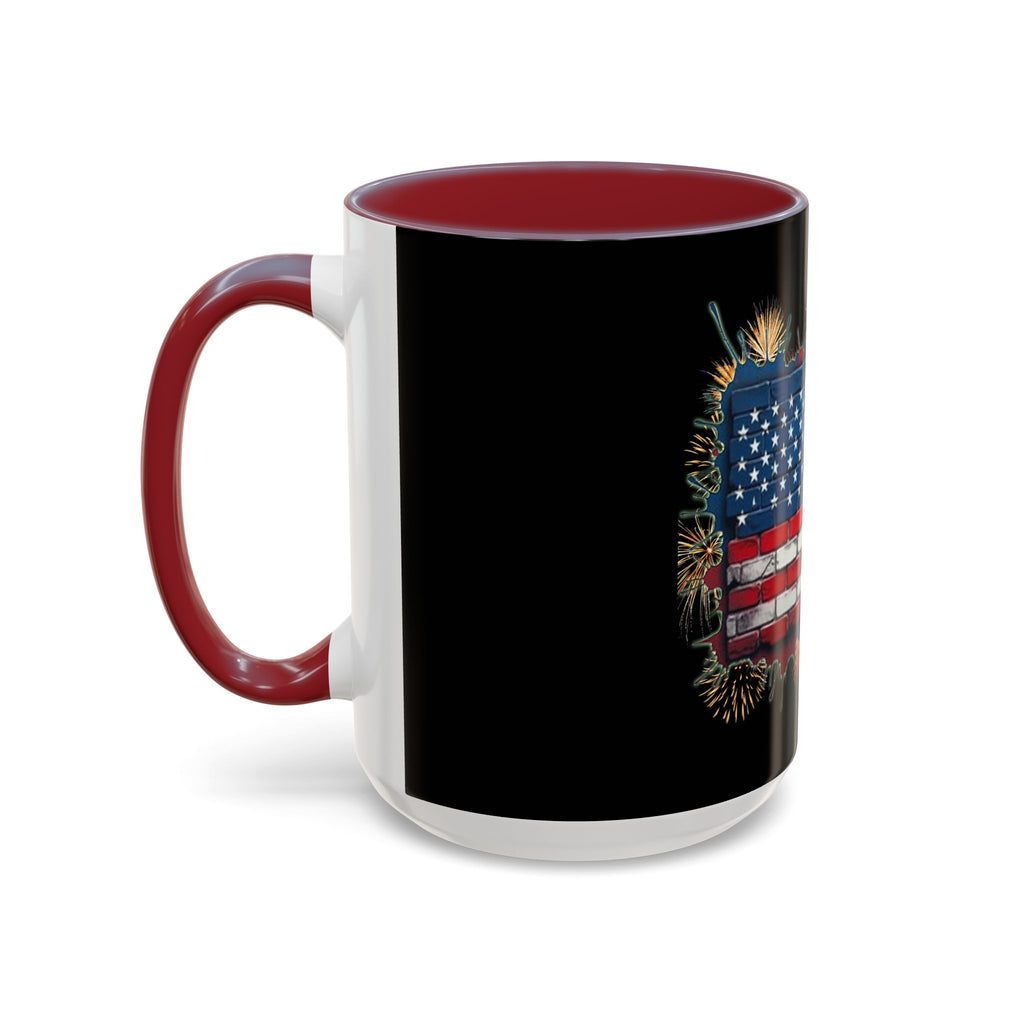 American Brick Flag / Accent Coffee Mug 11/15oz