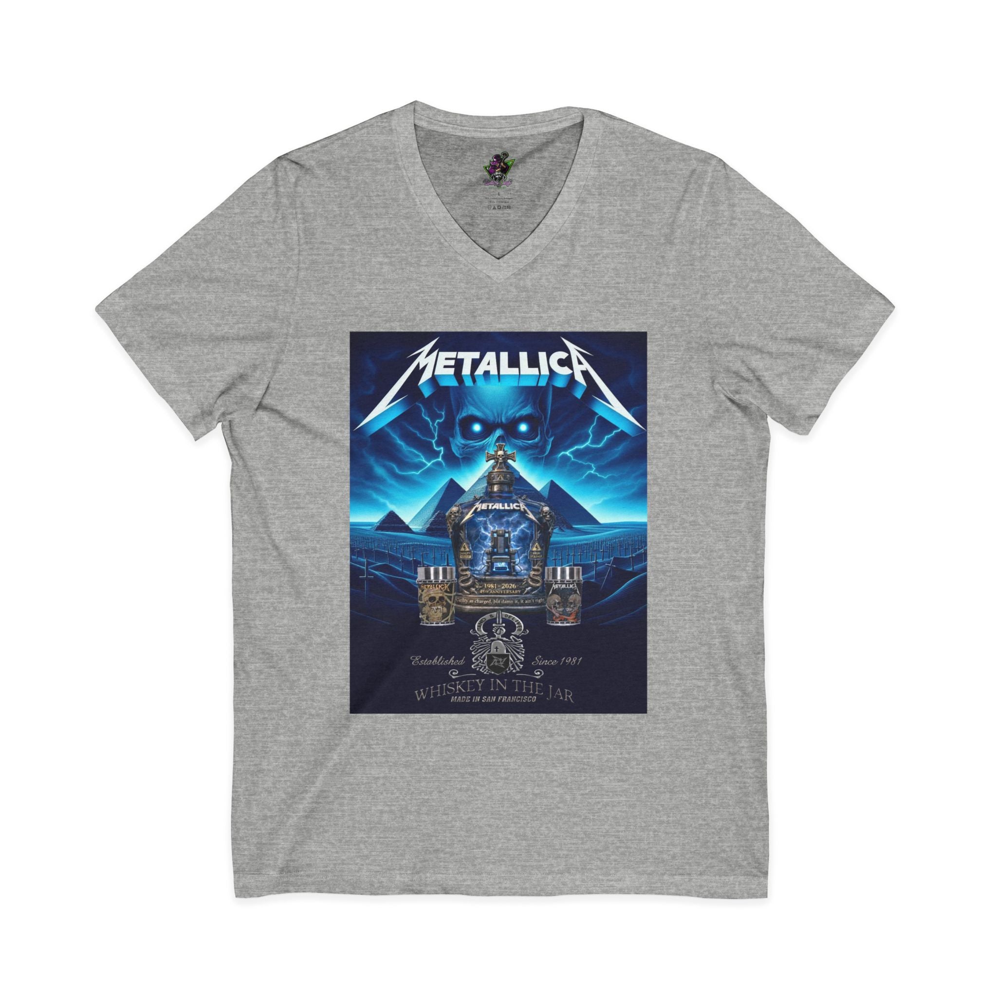 Metallica Whiskey in Jar / V-Neck Tee