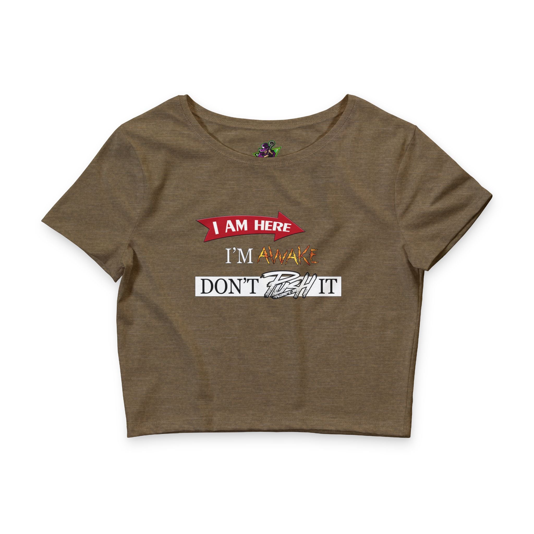 Don't Push It / Crop Top