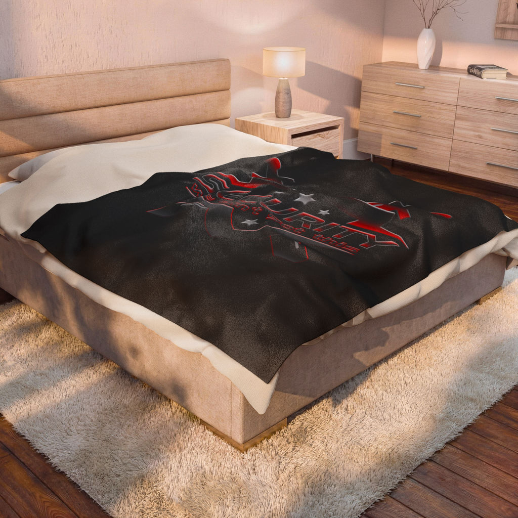 Security We Ain't Got This / Velveteen Plush Blanket