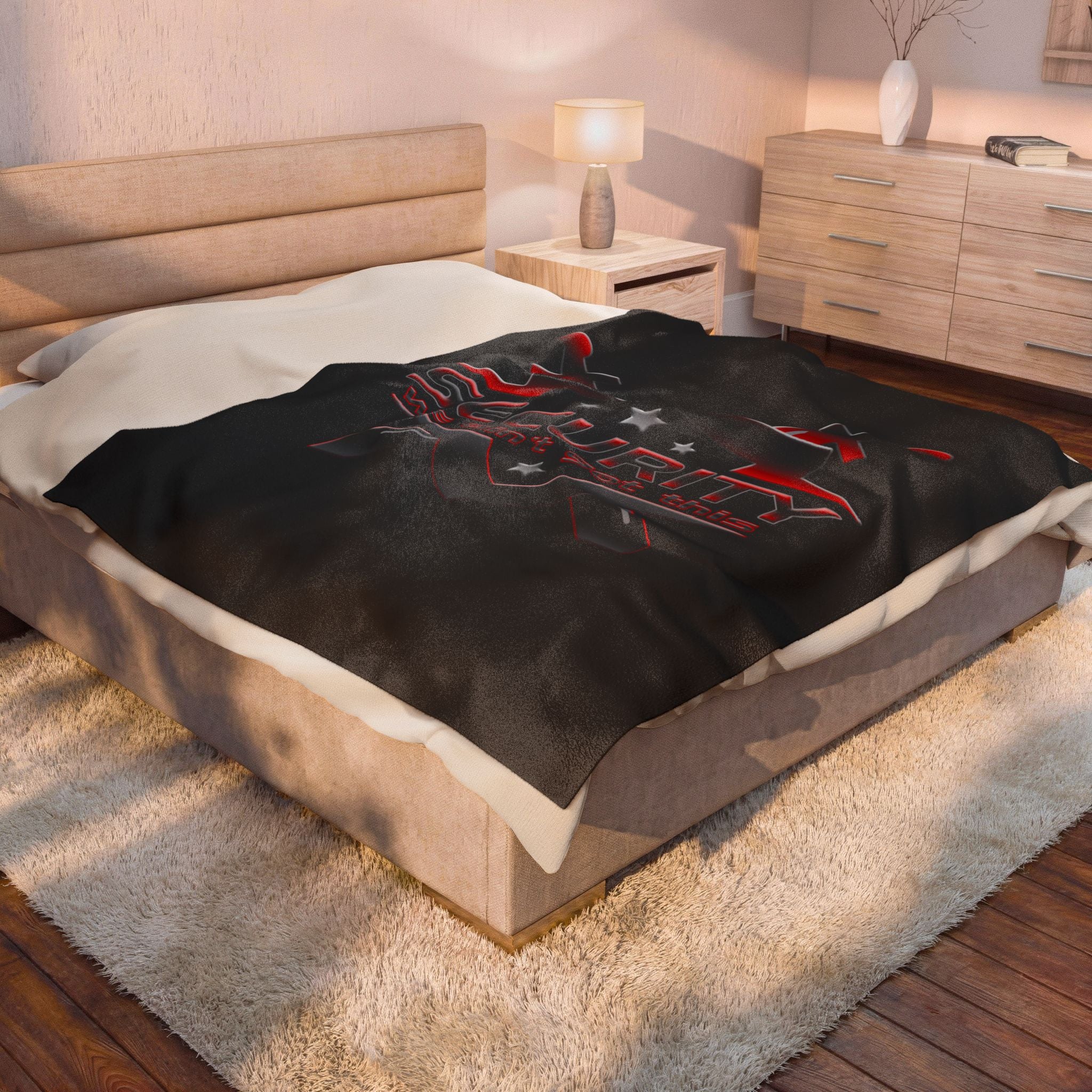 Security We Ain't Got This / Velveteen Plush Blanket