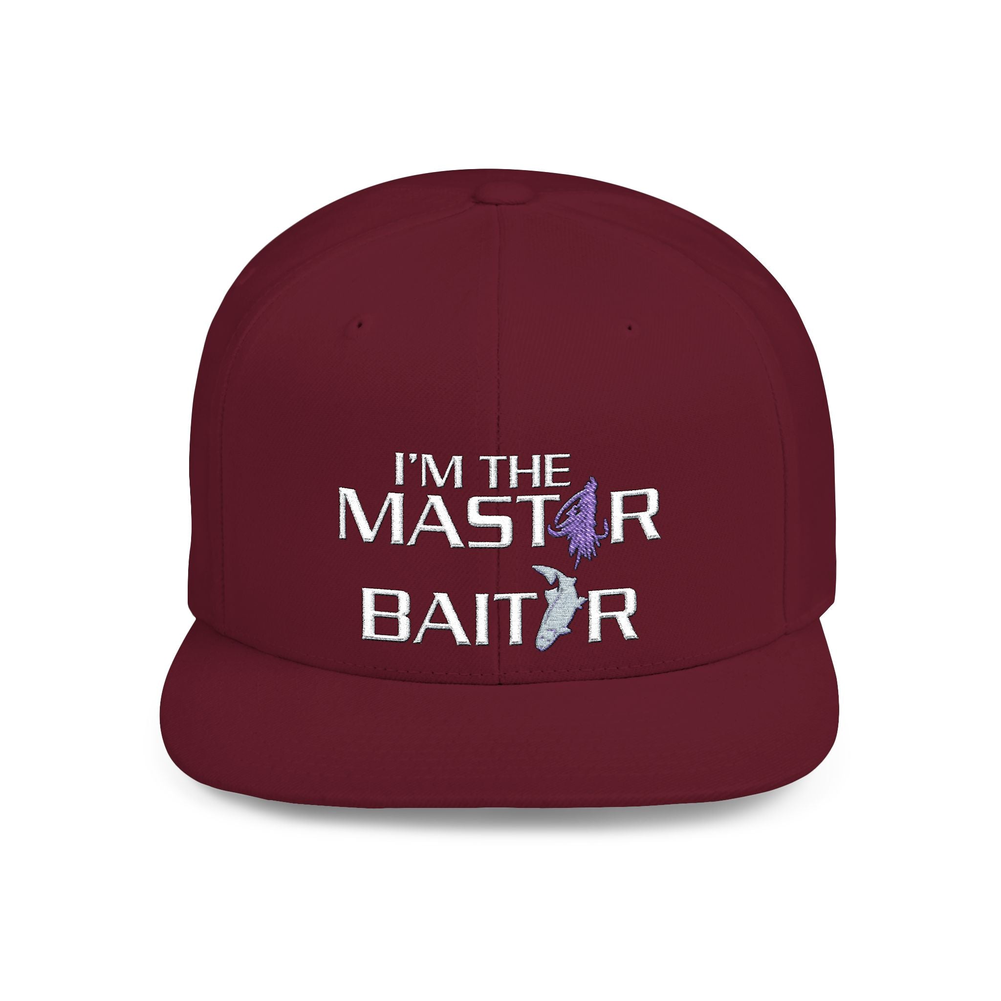 The Master Baiter / Flat Bill Snapback