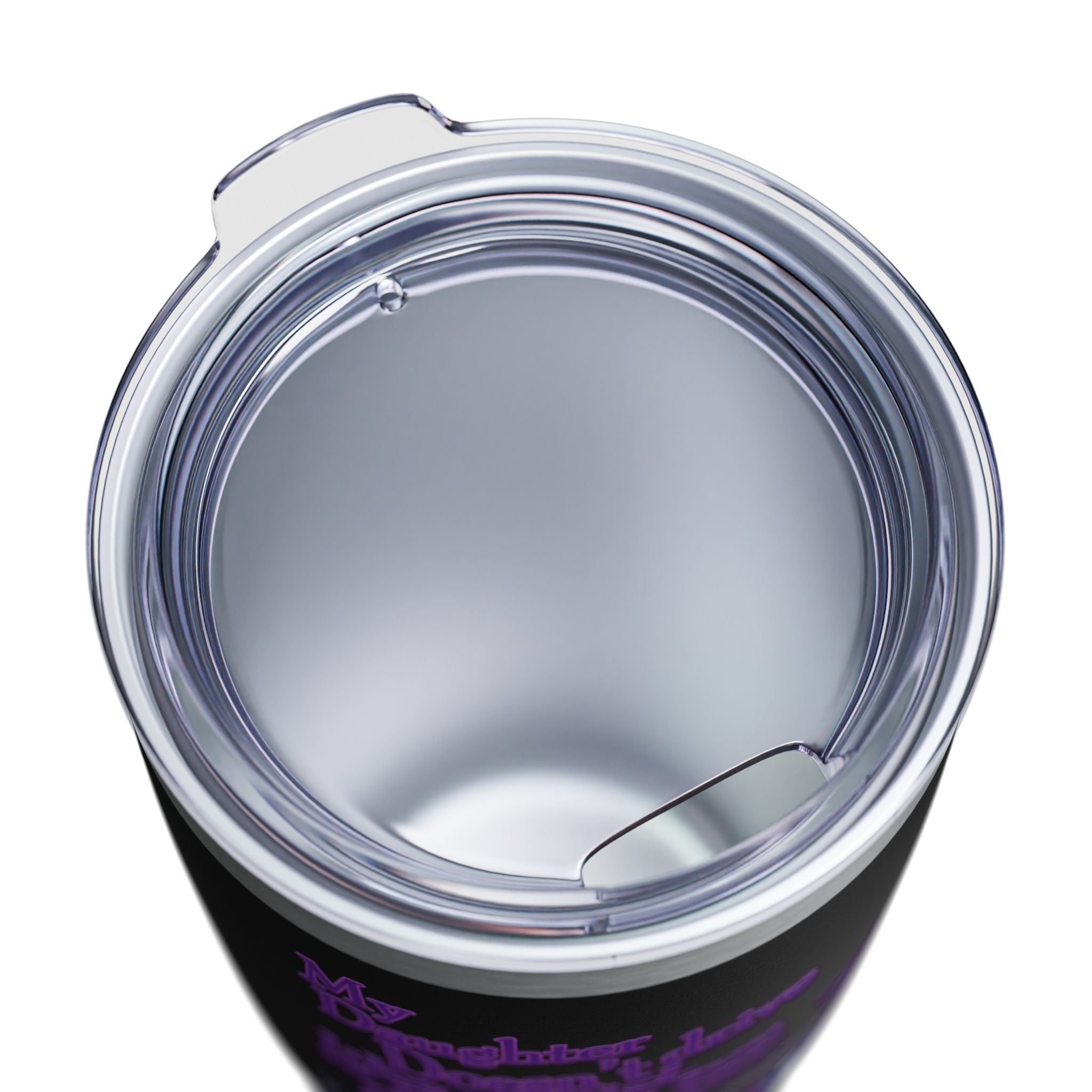 Daughter Doesn't Drive Like A Girl Purple / Insulated Tumbler 20oz