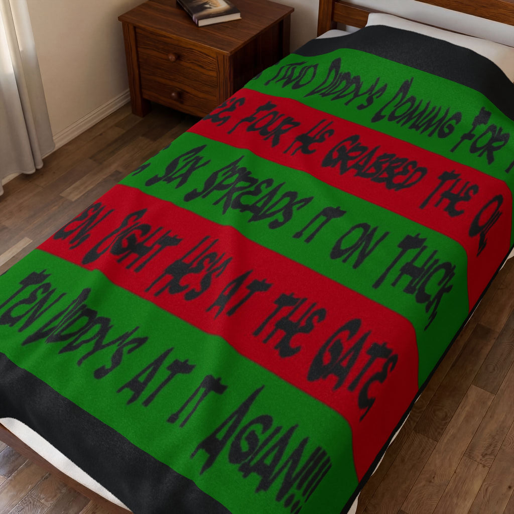 Diddy's Coming For You / Velveteen Plush Blanket