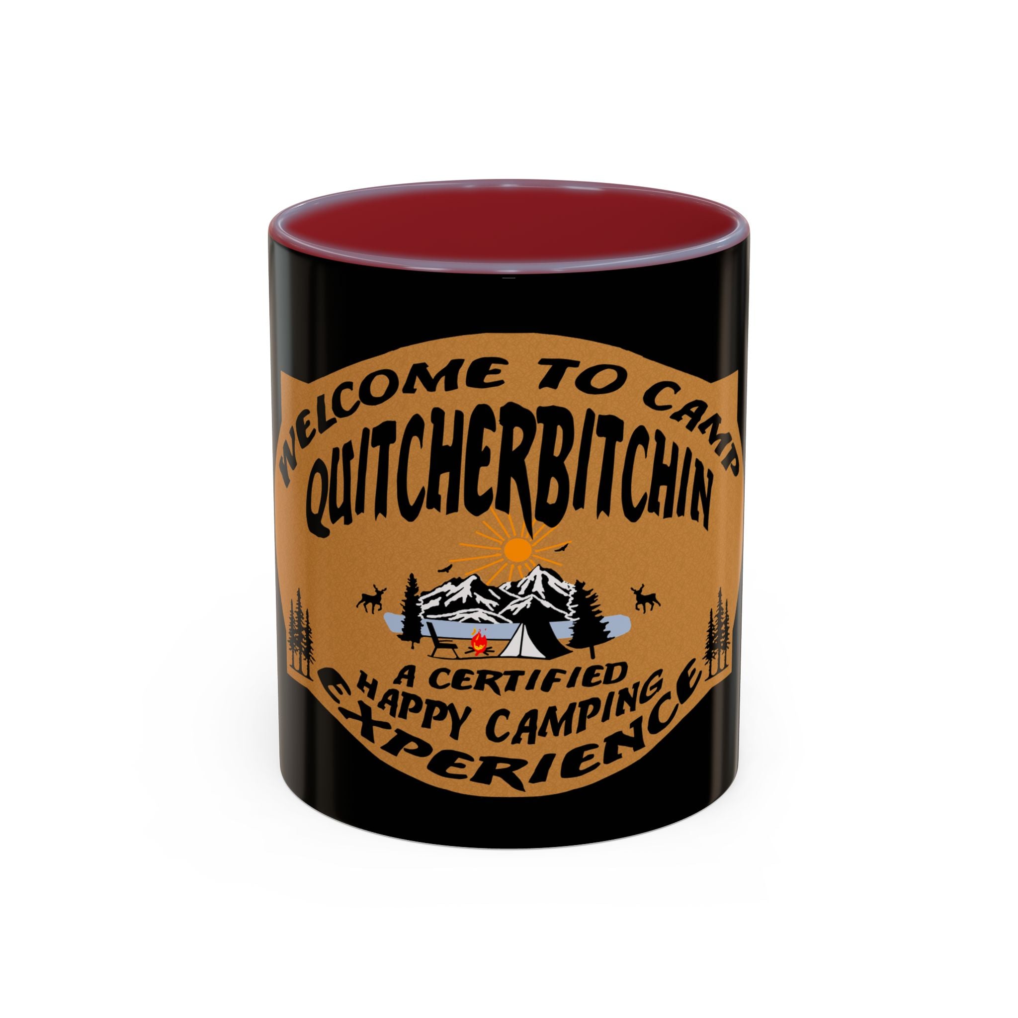 Camp Quitcherbitchin / Accent Coffee Mug 11/15 oz