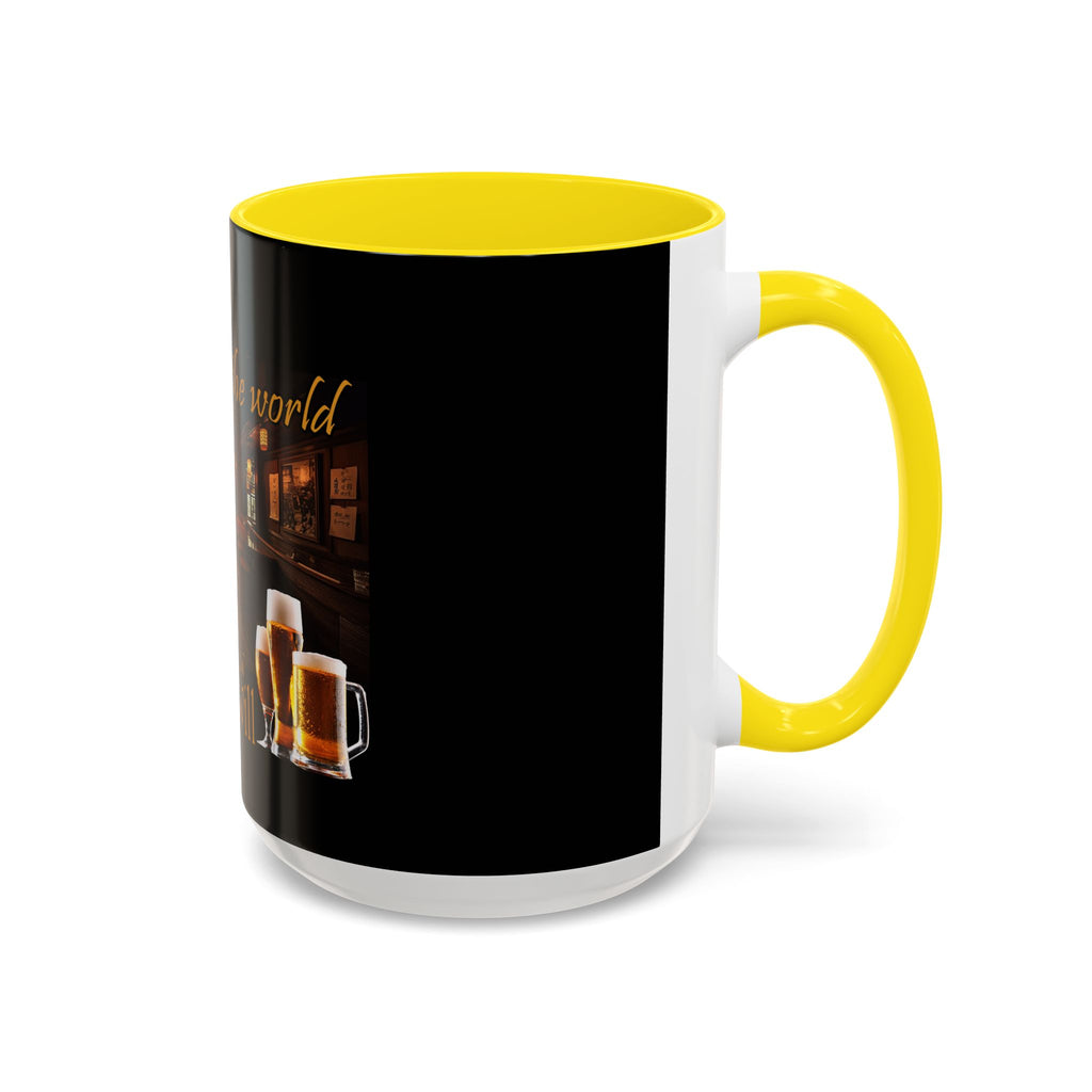 Beer Will Save The World / Accent Coffee Mug 11/15oz