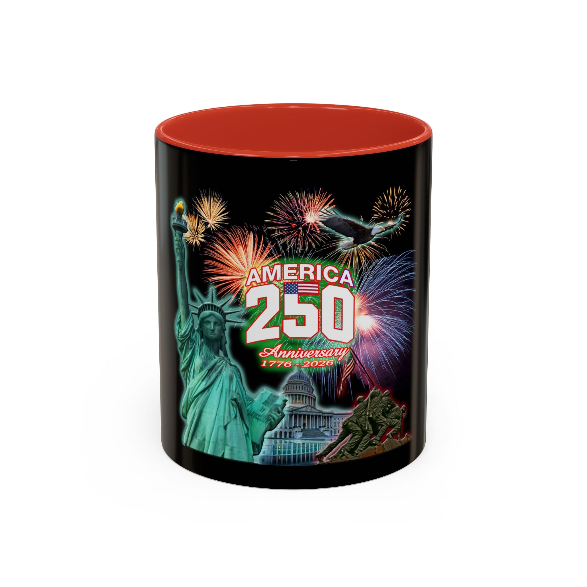 Statue of Liberty 250th / Accent Coffee Mug 11/15oz