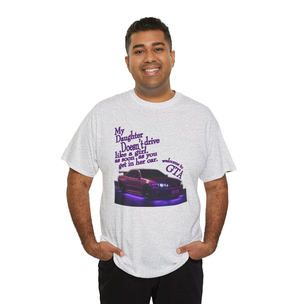 Daughter Doesn't Drive Like A Girl Purple
