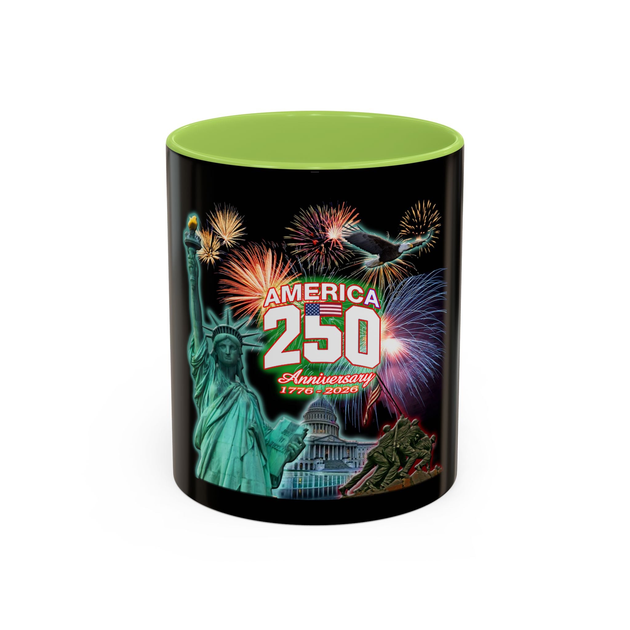Statue of Liberty 250th / Accent Coffee Mug 11/15oz