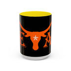 Texas Longhorns 2 / Accent Coffee Mug 11/15 oz